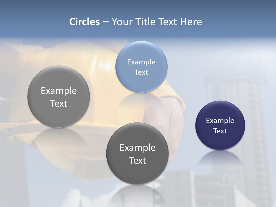 Foreman Protective Hardhat PowerPoint Template