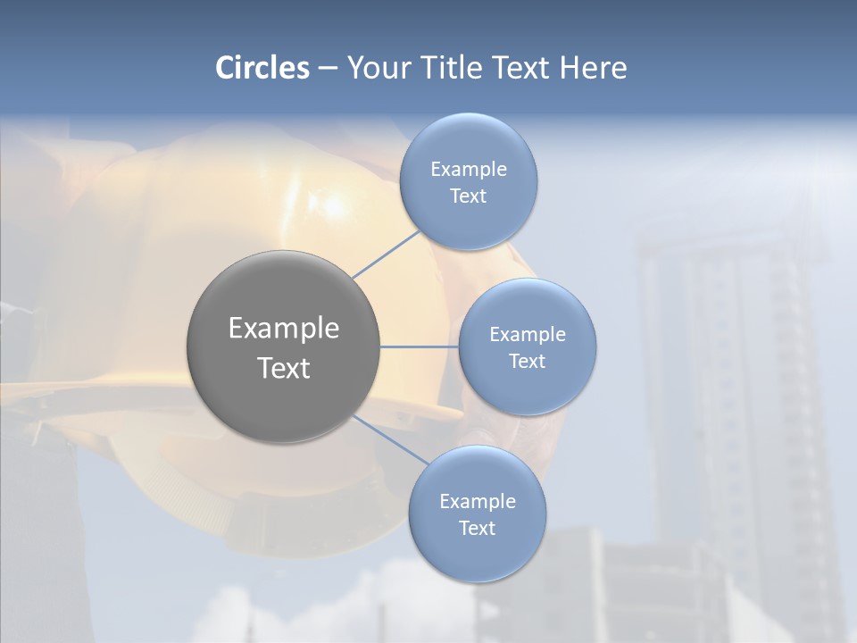 Foreman Protective Hardhat PowerPoint Template