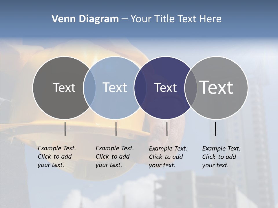 Foreman Protective Hardhat PowerPoint Template