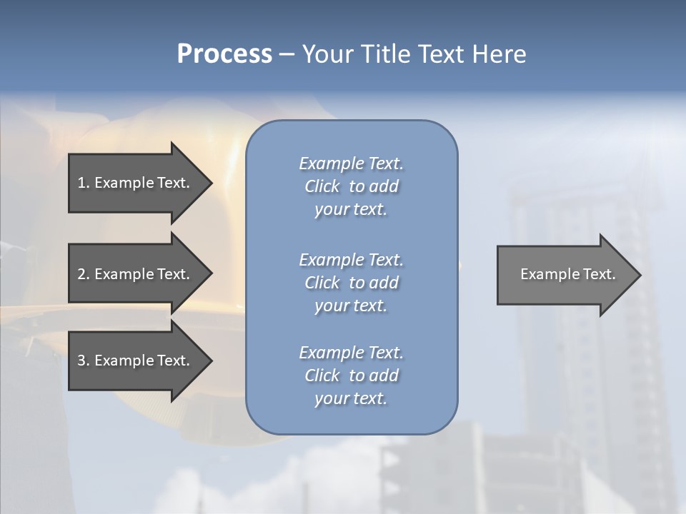 Foreman Protective Hardhat PowerPoint Template