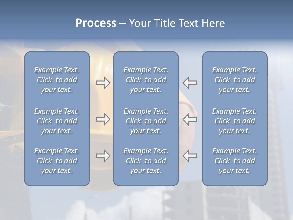 Foreman Protective Hardhat PowerPoint Template