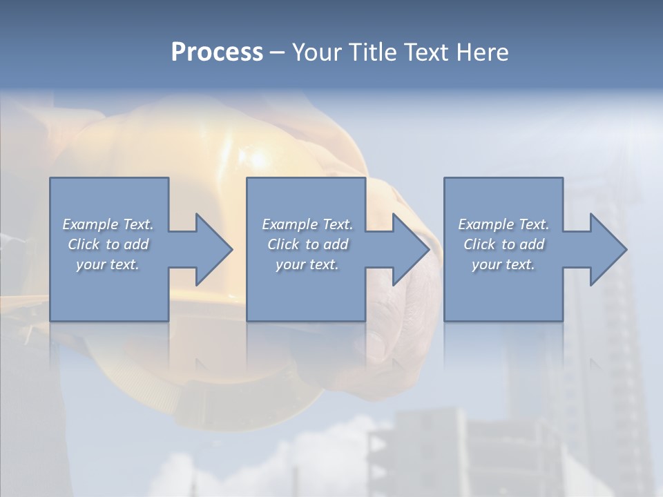 Foreman Protective Hardhat PowerPoint Template