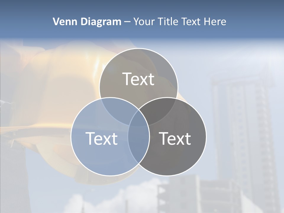 Foreman Protective Hardhat PowerPoint Template