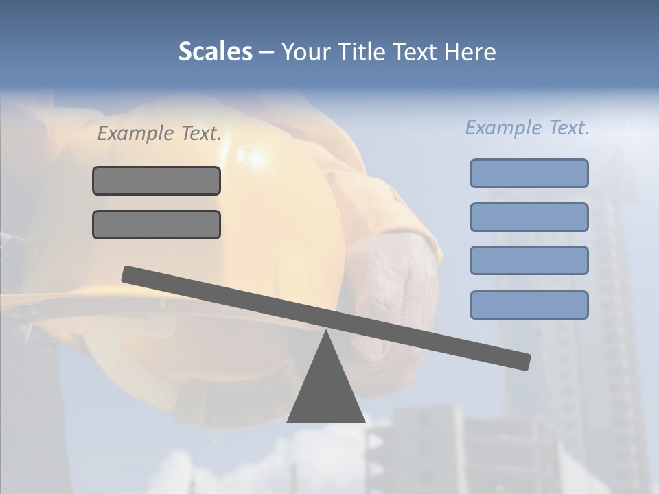 Foreman Protective Hardhat PowerPoint Template