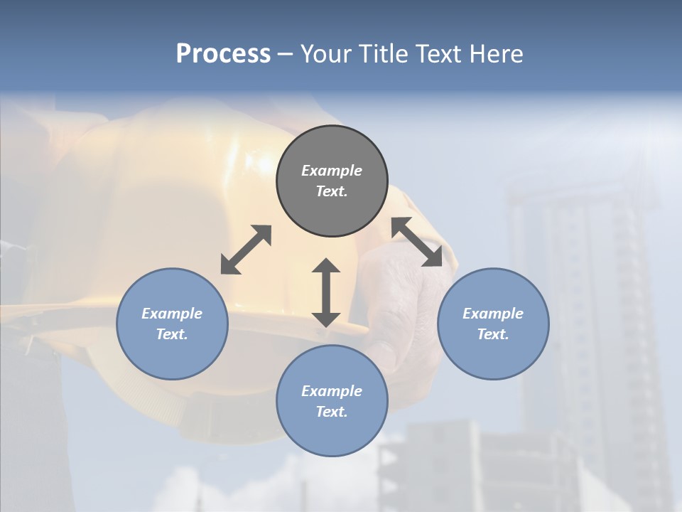 Foreman Protective Hardhat PowerPoint Template