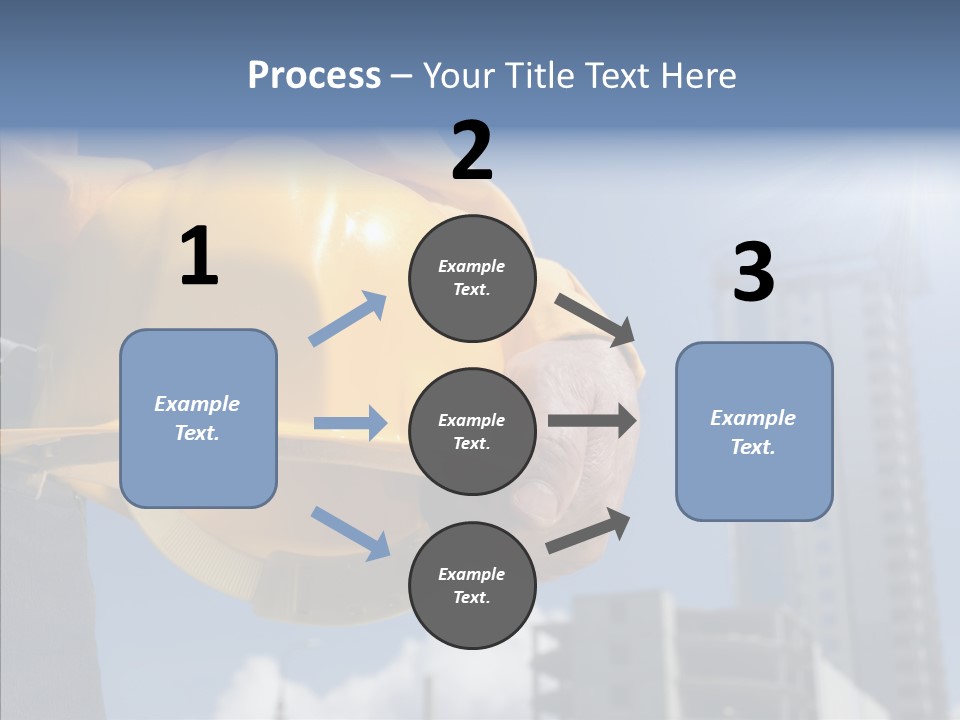 Foreman Protective Hardhat PowerPoint Template