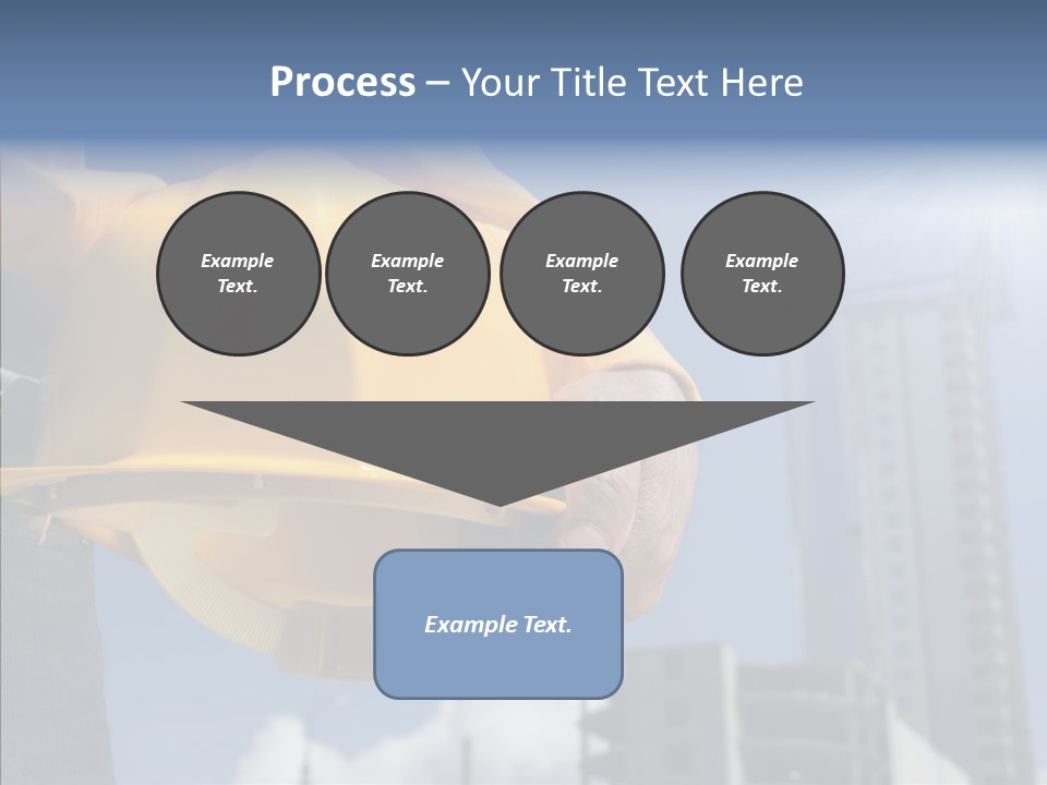 Foreman Protective Hardhat PowerPoint Template