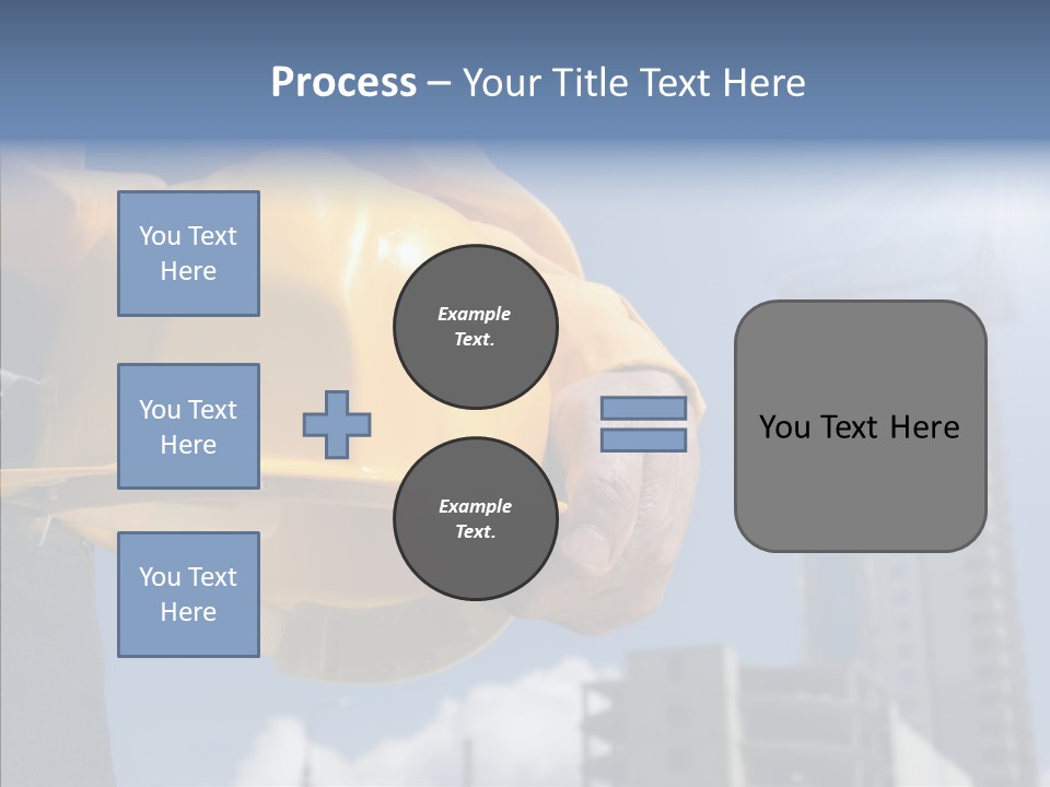Foreman Protective Hardhat PowerPoint Template
