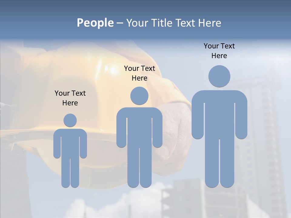 Foreman Protective Hardhat PowerPoint Template