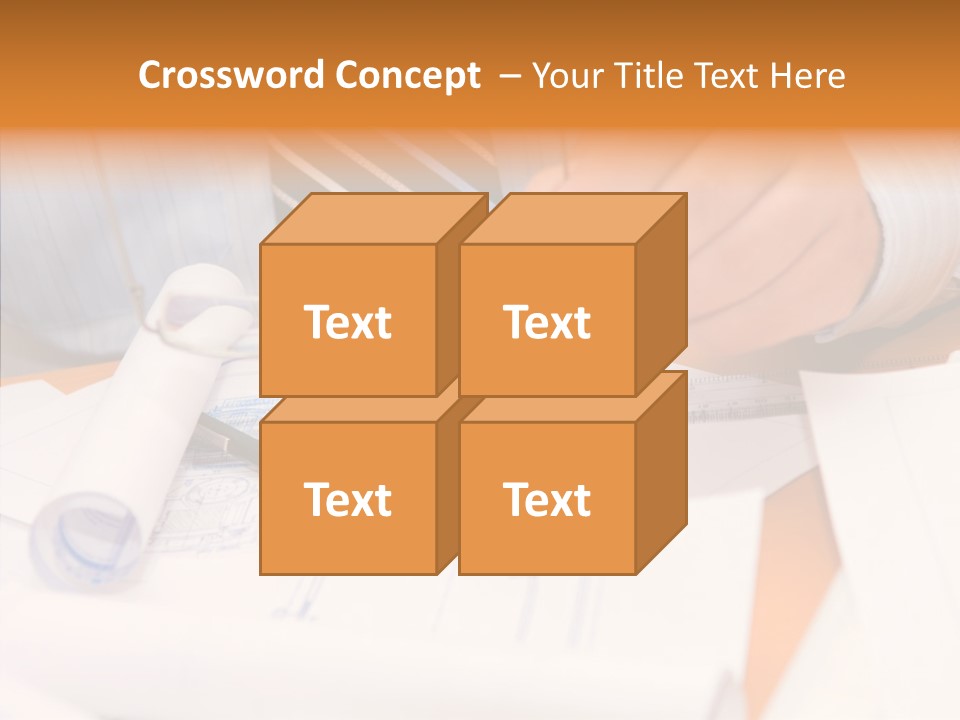 Document Contractor Bisnessmen PowerPoint Template