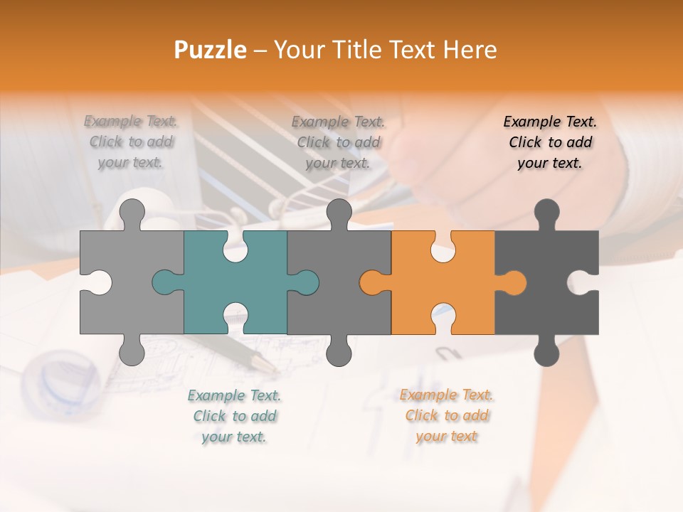 Document Contractor Bisnessmen PowerPoint Template