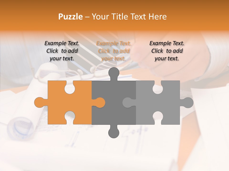 Document Contractor Bisnessmen PowerPoint Template