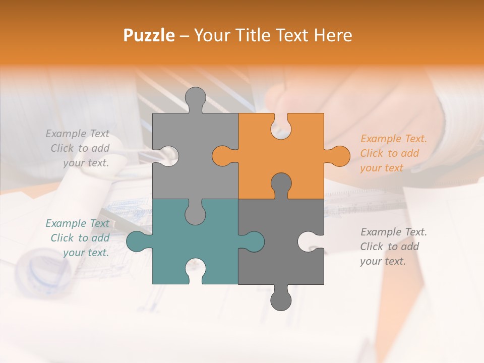 Document Contractor Bisnessmen PowerPoint Template