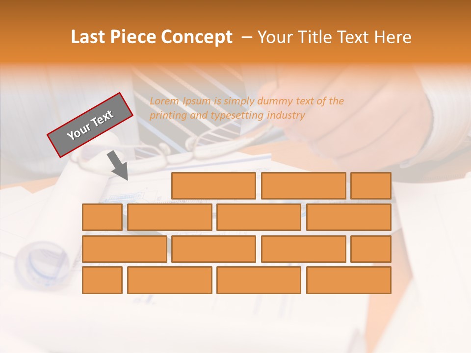 Document Contractor Bisnessmen PowerPoint Template