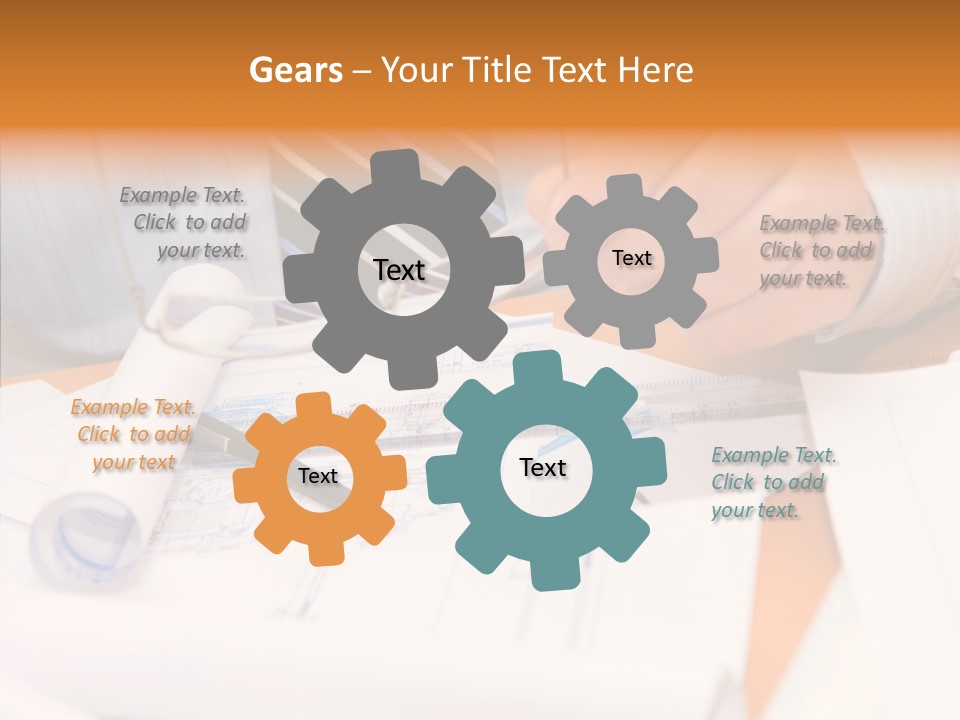 Document Contractor Bisnessmen PowerPoint Template