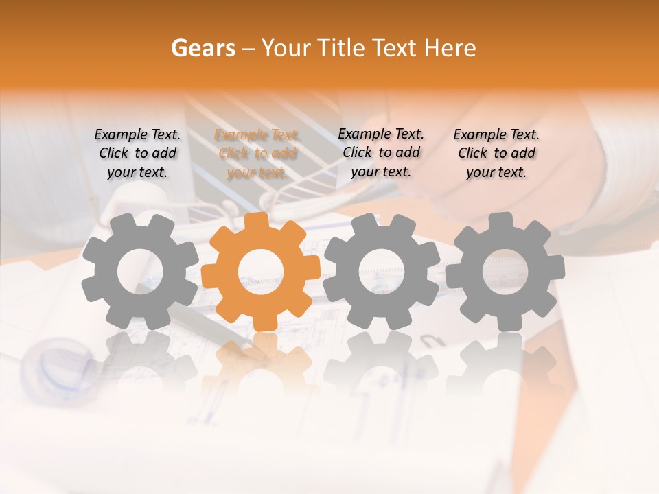 Document Contractor Bisnessmen PowerPoint Template