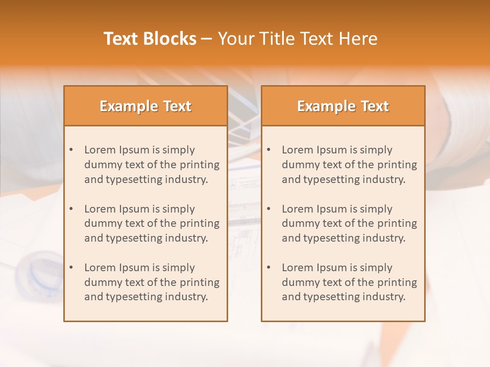 Document Contractor Bisnessmen PowerPoint Template