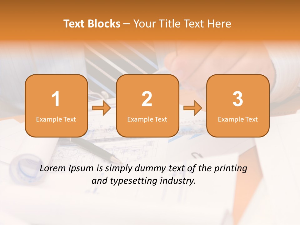 Document Contractor Bisnessmen PowerPoint Template