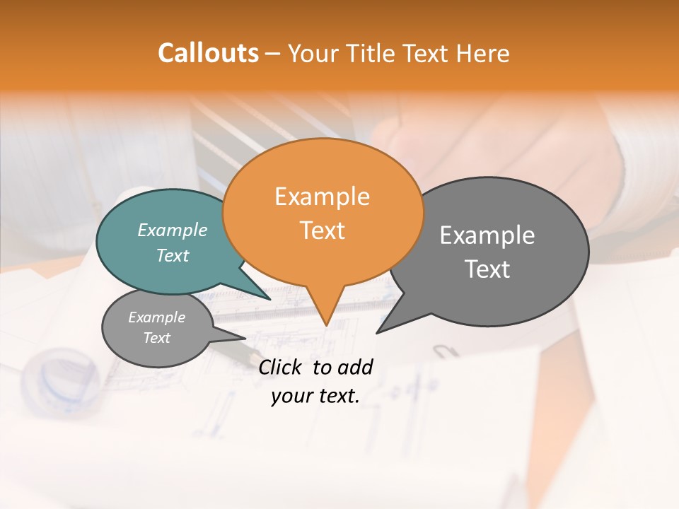 Document Contractor Bisnessmen PowerPoint Template