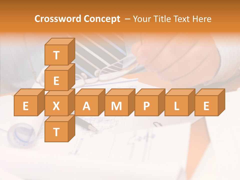 Document Contractor Bisnessmen PowerPoint Template