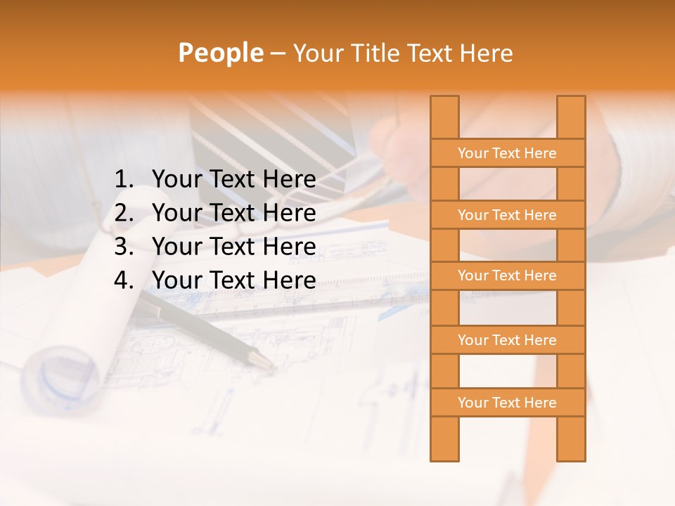 Document Contractor Bisnessmen PowerPoint Template