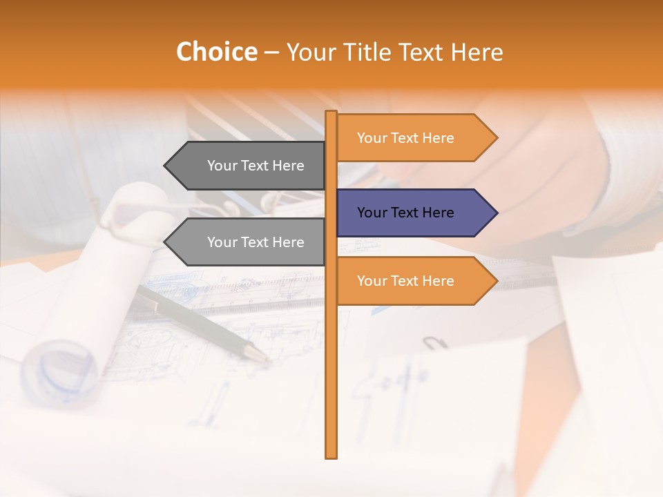 Document Contractor Bisnessmen PowerPoint Template