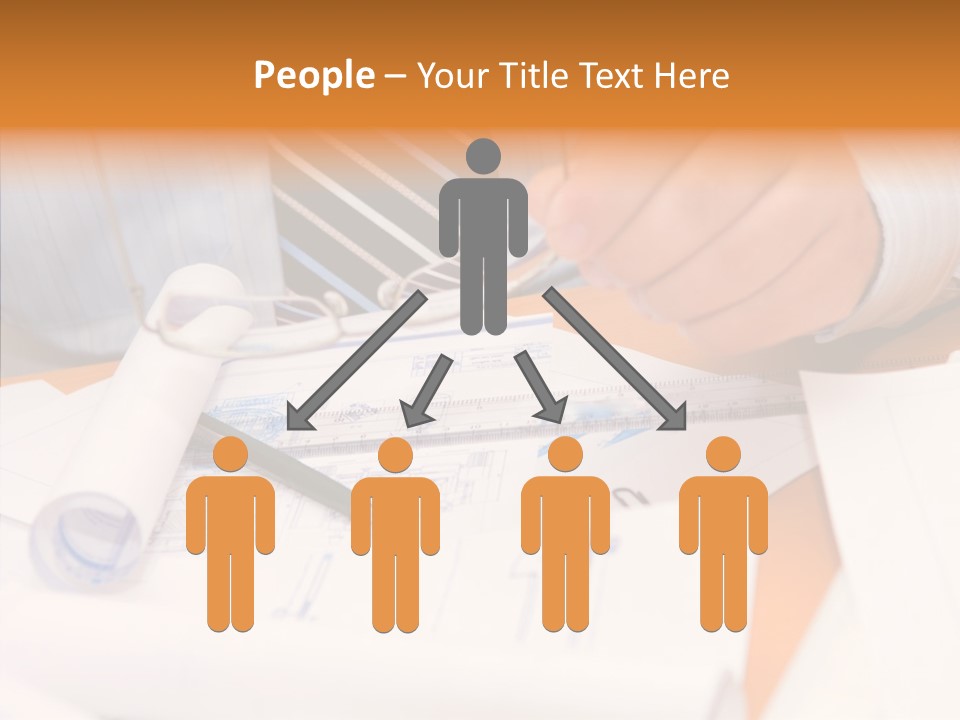 Document Contractor Bisnessmen PowerPoint Template