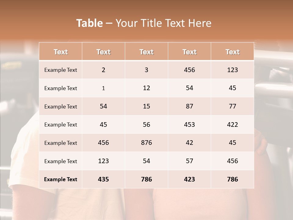 Couple Instructor Beautiful PowerPoint Template