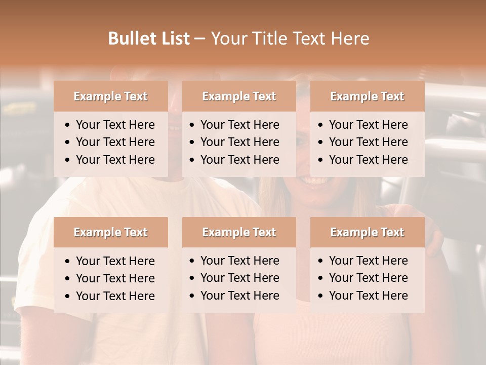 Couple Instructor Beautiful PowerPoint Template