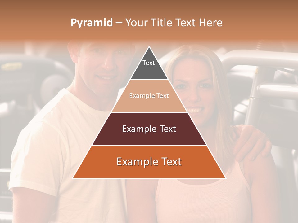 Couple Instructor Beautiful PowerPoint Template