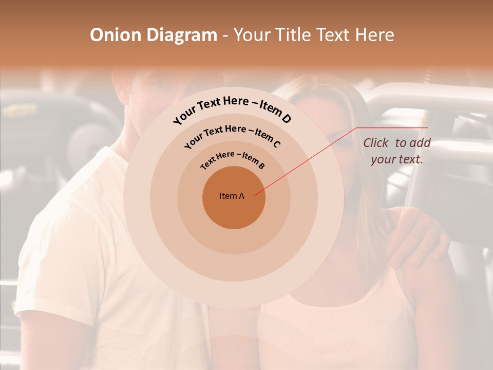 Couple Instructor Beautiful PowerPoint Template