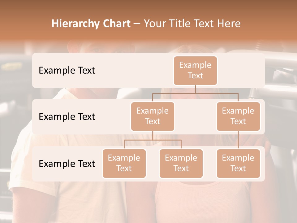 Couple Instructor Beautiful PowerPoint Template