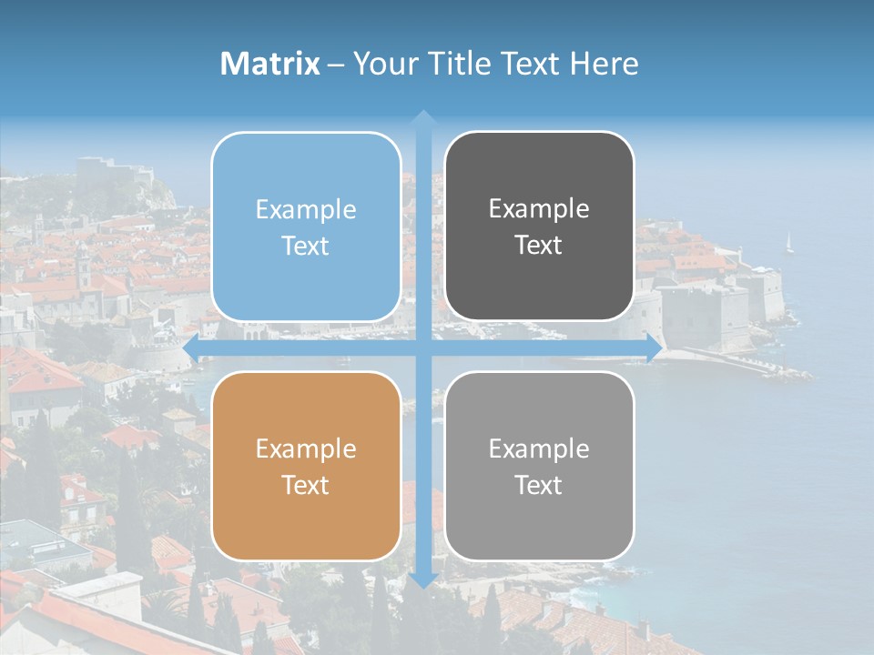 Corporate Board Figure PowerPoint Template