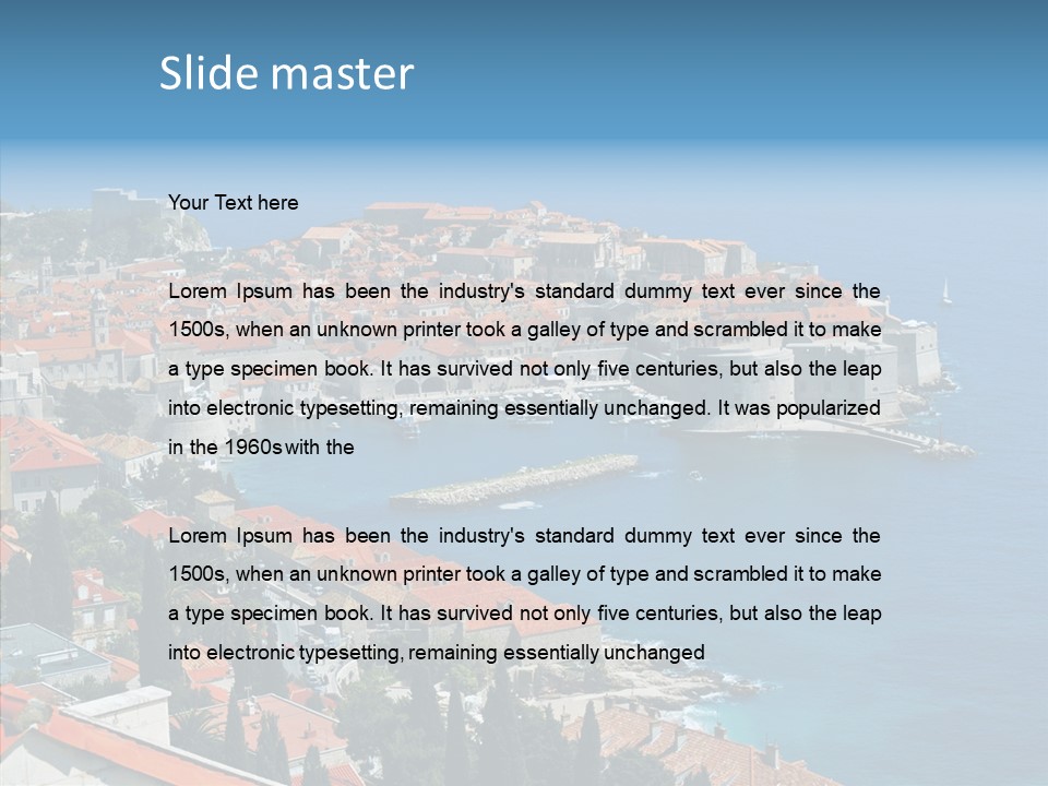 Corporate Board Figure PowerPoint Template