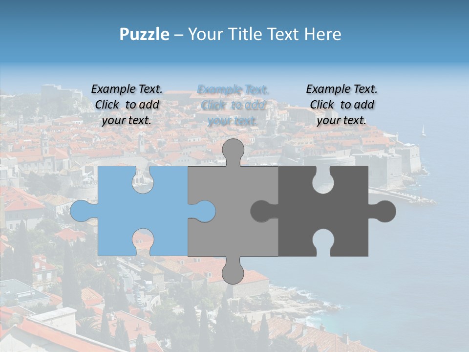 Corporate Board Figure PowerPoint Template