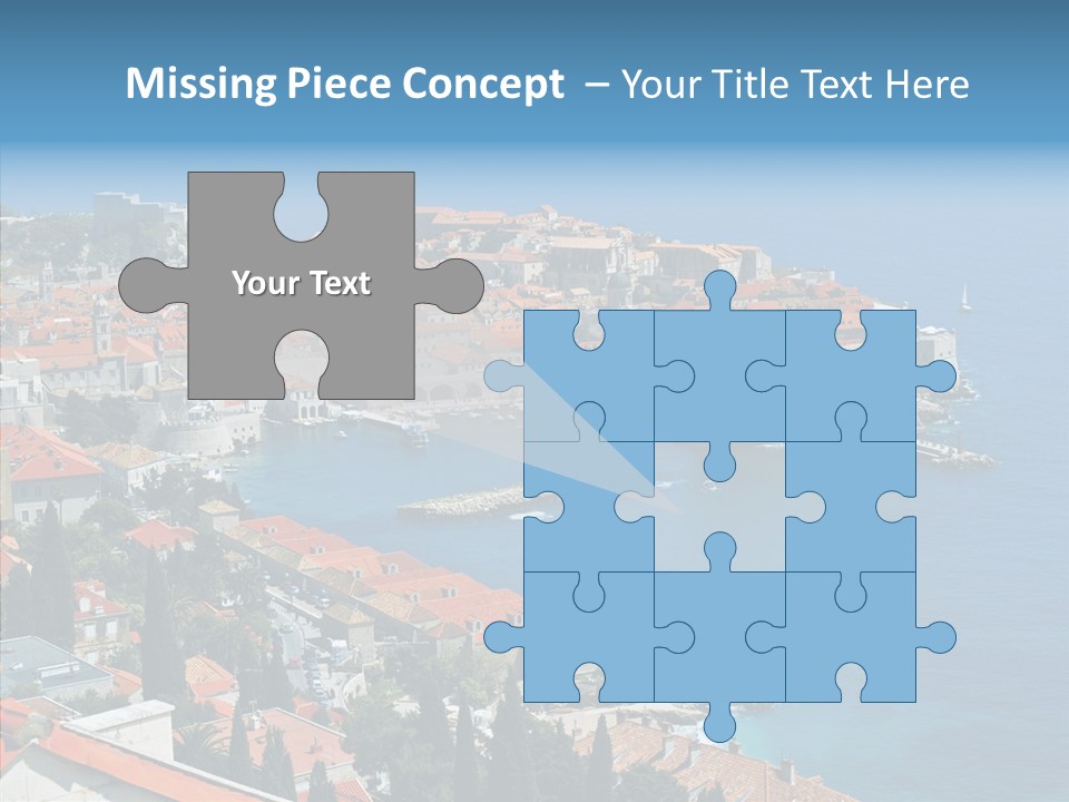 Corporate Board Figure PowerPoint Template