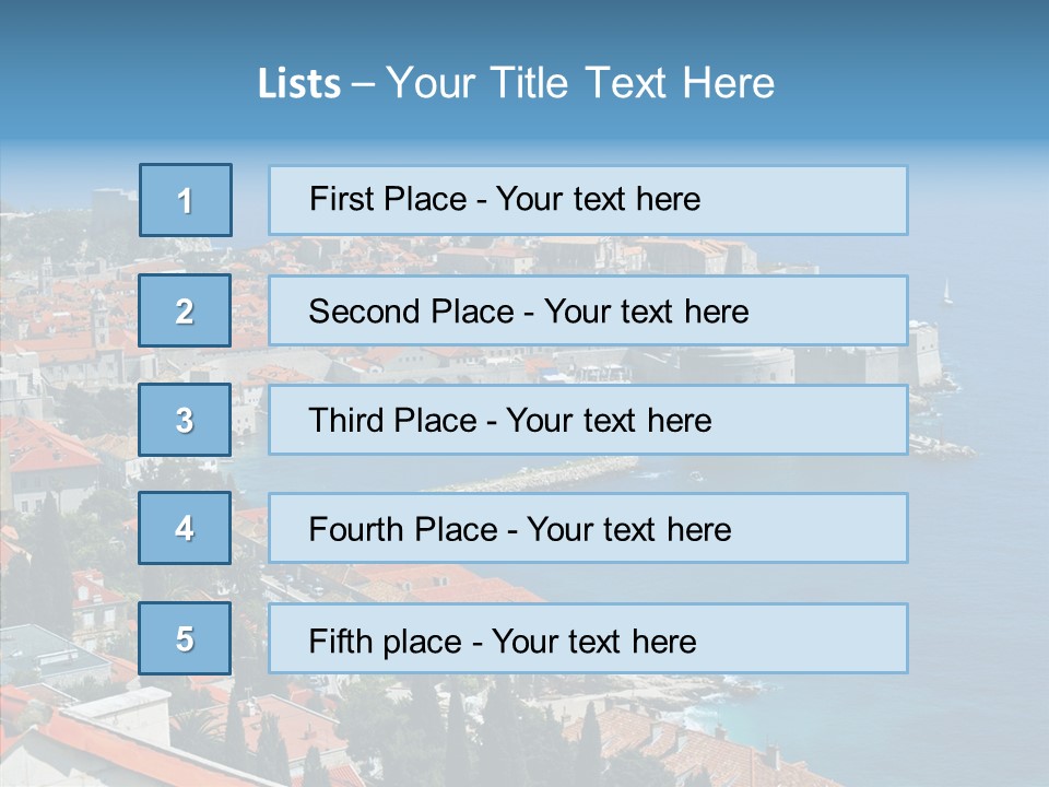 Corporate Board Figure PowerPoint Template