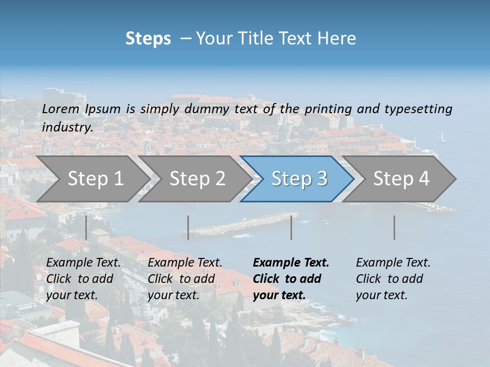 Corporate Board Figure PowerPoint Template