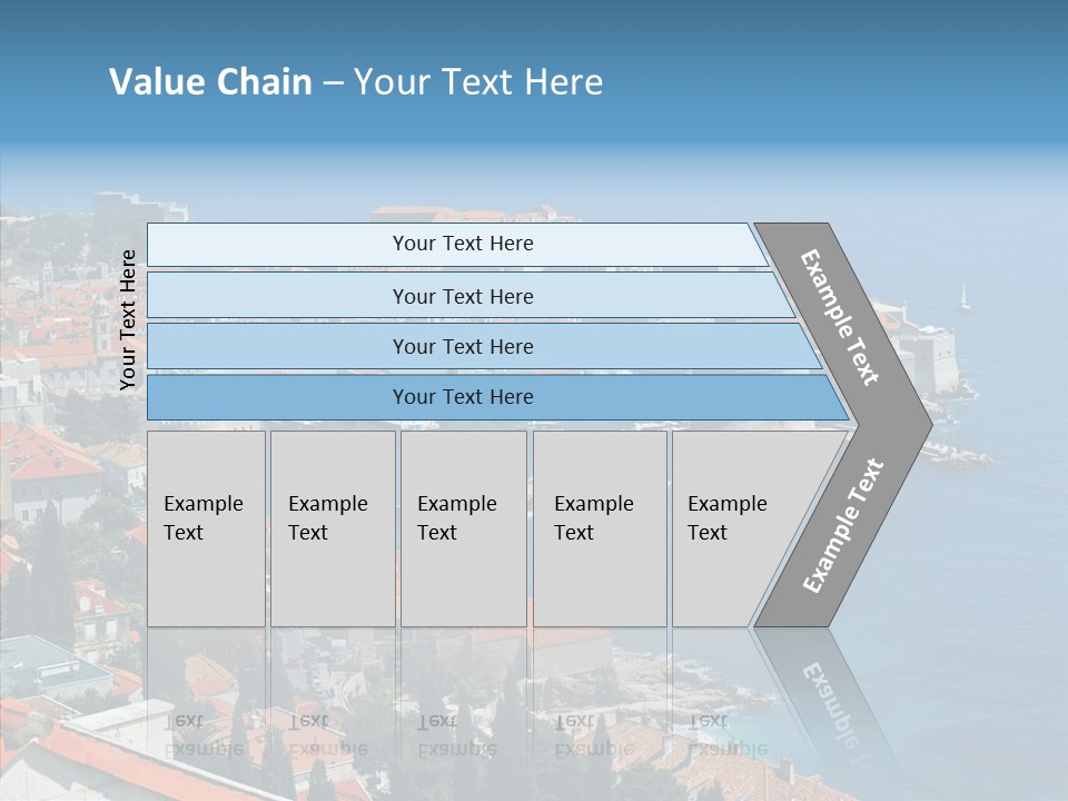 Corporate Board Figure PowerPoint Template