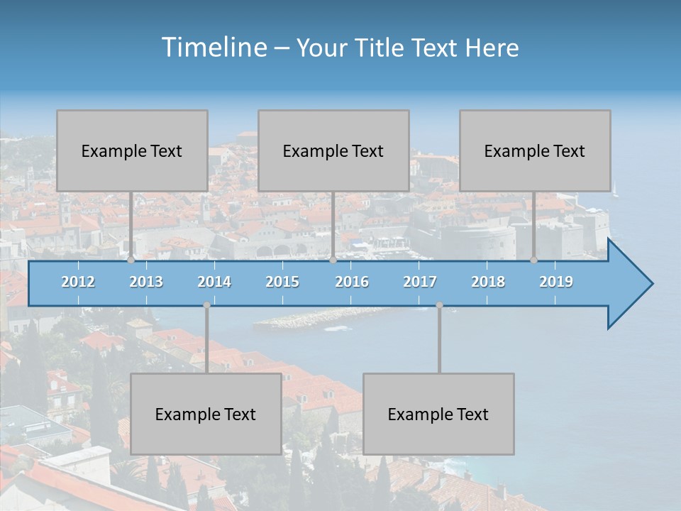 Corporate Board Figure PowerPoint Template