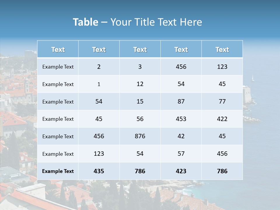 Corporate Board Figure PowerPoint Template