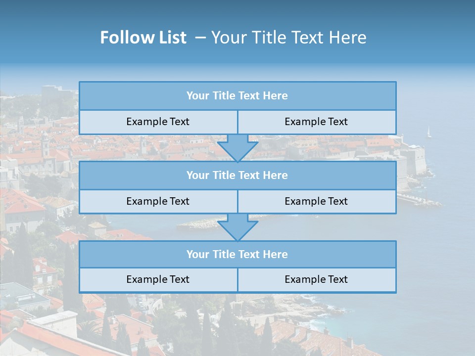 Corporate Board Figure PowerPoint Template