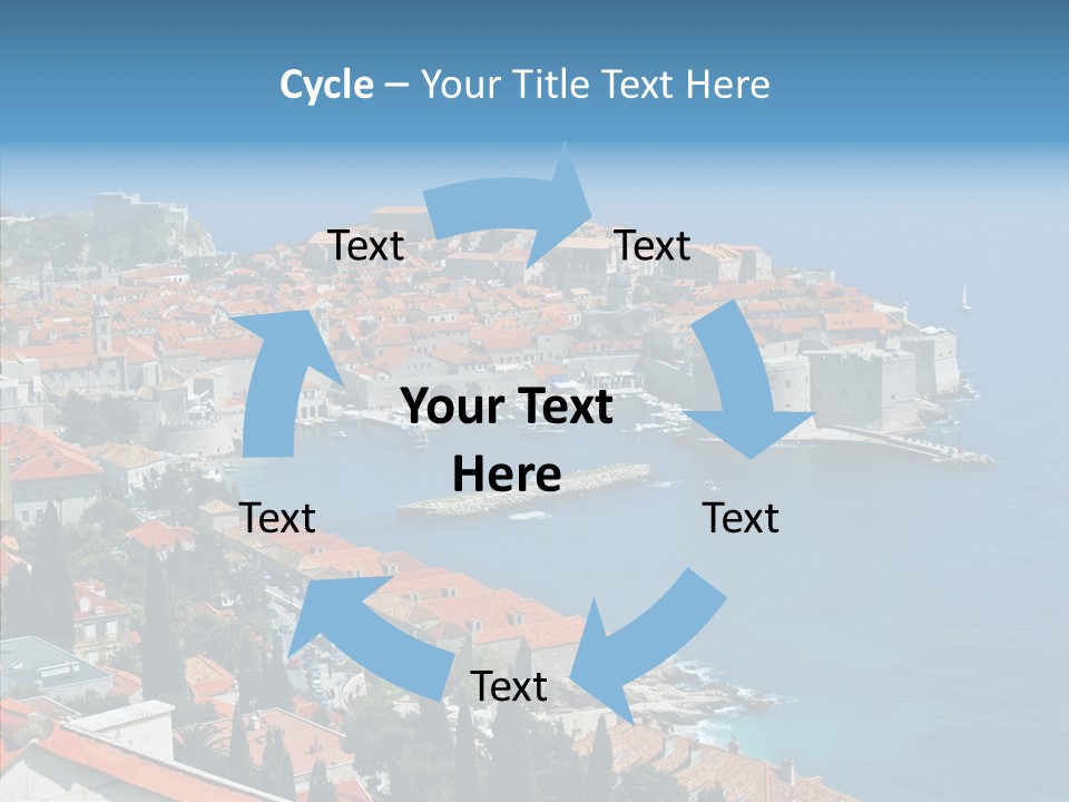 Corporate Board Figure PowerPoint Template