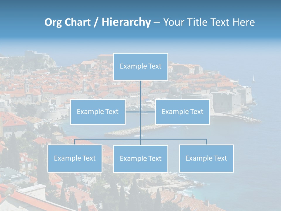 Corporate Board Figure PowerPoint Template