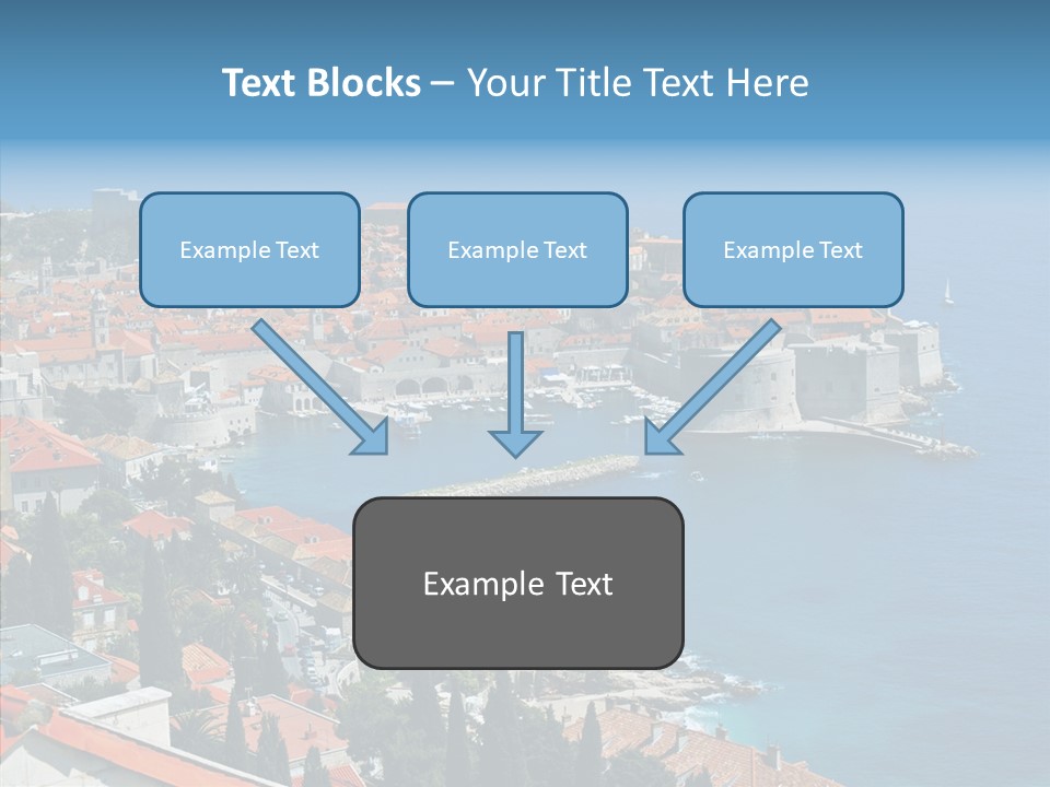 Corporate Board Figure PowerPoint Template