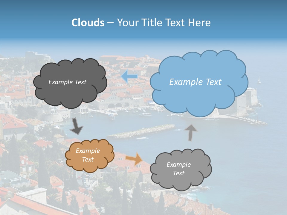 Corporate Board Figure PowerPoint Template