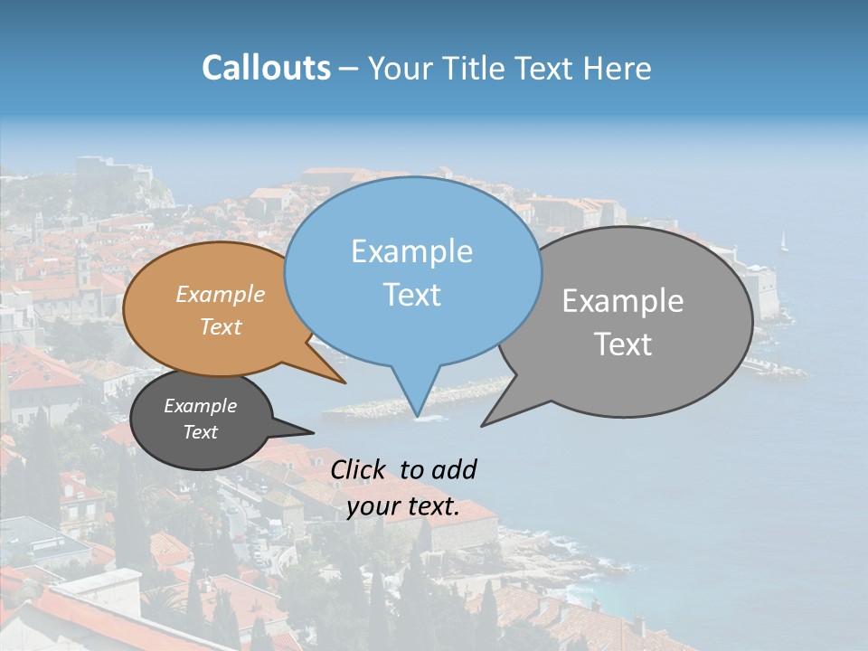 Corporate Board Figure PowerPoint Template