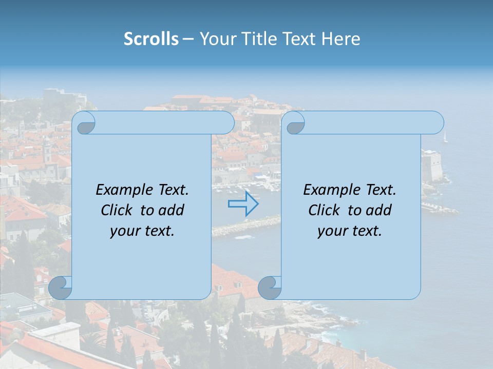Corporate Board Figure PowerPoint Template