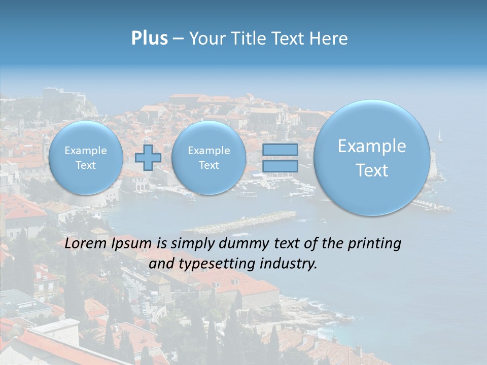 Corporate Board Figure PowerPoint Template