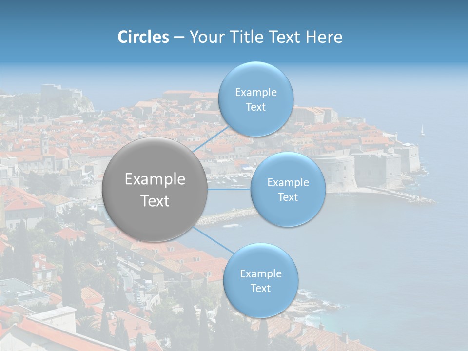 Corporate Board Figure PowerPoint Template